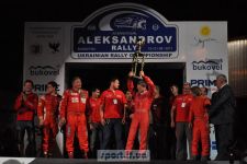 Завершився дводенний п’ятий етап чемпіонату України з ралі «Александров Ралі»