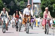В Івано-Франківську відбувся парад дівчат на велосипедах (ФОТО і ВІДЕО)